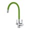 Смеситель Lemark Comfort LM3075C-Green для кухни с подключением к фильтру с питьевой водой хром/зеленый 338285 - фото 218034