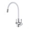 Смеситель для кухни с подключением к фильтру с питьевой водой Lemark Comfort LM3075C-White хром/белый 338286 - фото 218037
