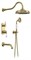 Душевая система скрытого монтажа  Elghansa 54C0986-Bronze (Set-26) 41394 - фото 219726