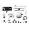Душевая система GAPPO G2450-8  хром 41547 - фото 221237