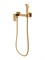 Гигиенический душ с настенным смесителем Grocenberg Gb101N-GO золото 41464 - фото 222329