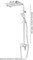 Душевая система Grocenberg SHOWER GB7007-1WC белый/хром 26086 - фото 222624