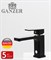 Смеситель для раковины Ganzer STEFAN GZ 12014-C черный/хром 42076 - фото 226179