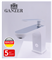 Смеситель для раковины GANZER GZ 26011-F белый/хром 42093 - фото 226377