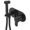 Гигиенический душ со встраиваемым смесителем Elghansa 15R0883-Black (Set-824) 42132 - фото 226799