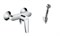Гигиенический душ Hansgrohe Logis E 716022129 хром 42229 - фото 227688