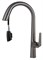 Смеситель для кухни с выдвижной лейкой KAISER Strike 09066-15 оружейная сталь 42274 - фото 228182