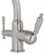 Смесители для кухни с подключением под фильтр KAISER Vincent 31244-2 Silver 31266 - фото 228493