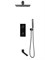 Душевая система с термостатом скрытого монтажа ALMAes Tiber TVZ-8805 черная матовая 42427 - фото 229438
