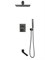 Душевая система с термостатом скрытого монтажа ALMAes Khabur TVZ-0897 черная матовая 42428 - фото 229466