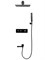 Душевая система с термостатом скрытого монтажа ALMAes Stora TVZ-0899 черная матовая 42430 - фото 229527