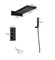 Душевая система с термостатом скрытого монтажа Santarinio SB-300614 черная матовая 42439 - фото 229629