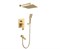 Душевая система скрытого монтажа Grocenberg GB5007MG золото матовое 42457 - фото 229844