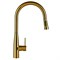 Смеситель для кухни с выдвижной лейкой Raiber Premium Graceful RPG-011 матовое золото 42515 - фото 230435