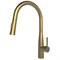 Смеситель для кухни с выдвижной лейкой Raiber Premium Graceful RPG-011 матовое золото 42515 - фото 230438