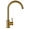 Смеситель для кухни с выдвижной лейкой Raiber Premium Graceful RPG-012 матовое золото 42520 - фото 230494