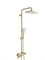 Душевая система с термостатом GAPPO G2491-3 золотой сатин 42467 - фото 231181