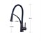 Смеситель для кухни Santarinio SB-100615 черный матовый 42658 - фото 231769