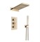Душевая система с термостатом скрытого монтажа Santarinio SB-320603 золото матовое 43003