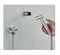 Гигиенический душ скрытого монтажа с термостатом Santarinio SB-120524  никель 43005 - фото 234960