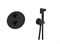 Гигиенический душ скрытого монтажа Paffoni+Elghansa Light LIQ018NOBM-04C-Black 28791 - фото 235048
