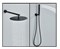 Душевая система с термостатом скрытого монтажа Santarinio SB-300503 черная матовая 43061 - фото 235386