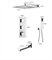 Душевая система с термостатом скрытого монтажа Santarinio SB-310623 хром 43382 - фото 237407