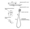Душевая система с термостатом скрытого монтажа ALMAes Como TVZ-8803 хром 43462 - фото 238664