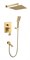 Душевая система скрытого монтажа Grocenberg GB5007MG золото матовое 42457 - фото 239298