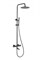 Душевая система с термостатом Ganzer 19170-Q графит 43544 - фото 240697