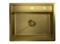 стальная кухонная мойка Granula KITCHEN SPACE KS-6051 золотой сатин 43632 - фото 242479
