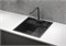 стальная кухонная мойка Granula KITCHEN SPACE KS-5051 черная матовая 43643 - фото 242564