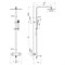 Душевая система с термостатом Timo Tetra-Thermo SX-0169/16 Белый матовый 43662 - фото 242888