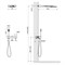 Душевая система скрытого монтажа Timo Saona SX-2340/00SM Хром 43672 - фото 243026