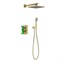 Душевая система скрытого монтажа с термостатом Timo Petruma SX-5059/17SM Золото матовое 41325 - фото 243649