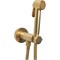 Гигиенический душ с прогрессивным смесителем BOSSINI PALOMA BRASS E37005B.043 золото матовое 43951 - фото 246524