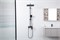 Душевая система со смесителем GAPPO G28 G2428-6 черная матовая 43996 - фото 246890