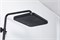 Душевая система со смесителем GAPPO G28 G2428-6 черная матовая 43996 - фото 246900