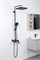 Душевая система со смесителем GAPPO G28 G2428-6 черная матовая 43996 - фото 246904