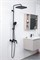 Душевая система со смесителем GAPPO G28 G2428-6 черная матовая 43996 - фото 246905