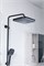 Душевая система со смесителем GAPPO G28 G2428-6 черная матовая 43996 - фото 246913