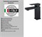 Смеситель для раковины Santarinio SB-100400 черный матовый 39923 - фото 249361
