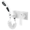 Гигиенический душ со встраиваемым смесителем Elghansa Berkshire 15Q0943-White (Set-57) белый 44042 - фото 249446