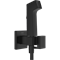 Гигиенический душ скрытого монтажа Hansgrohe Bidette E 29233670/29235180 черный матовый 44077 - фото 249795