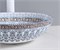 Раковина накладная Bronze de Luxe Marrakesh 1008 (405х405х125 мм) 44272 - фото 252277