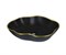 Раковина накладная Bronze de Luxe Black Orchid 1395 (500х380х130 мм), цвет черный матовый 44274 - фото 252306