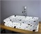 Раковина накладная Bronze de Luxe Terrazzo1061TR  (605х350х110) 44281 - фото 252379