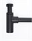 Сифон черный для раковины Gid G-74BL черный матовый 44470 - фото 254034