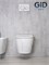 Безободковый подвесной унитаз под камень микролифт дюропласт Gid Ws2198 44560 - фото 254815