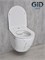 Безободковый подвесной унитаз под камень микролифт дюропласт Gid Ws2198 44560 - фото 254820